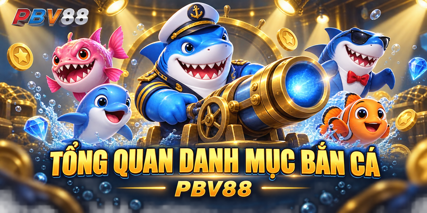 Tổng quan danh mục bắn cá PBV88