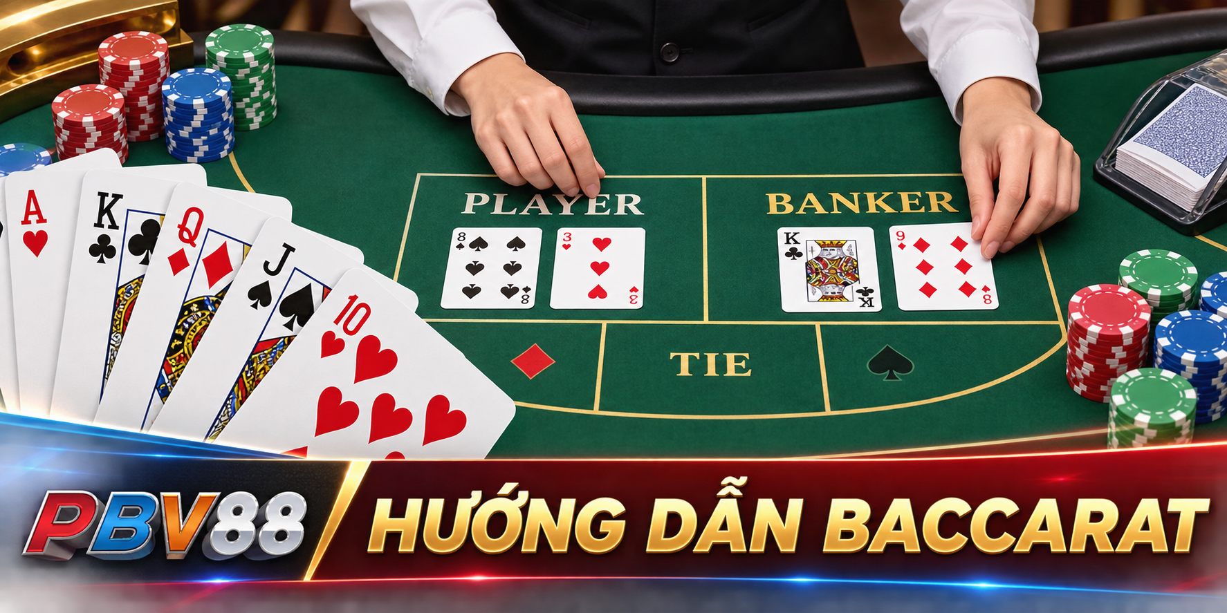 Hướng dẫn baccarat PBV88