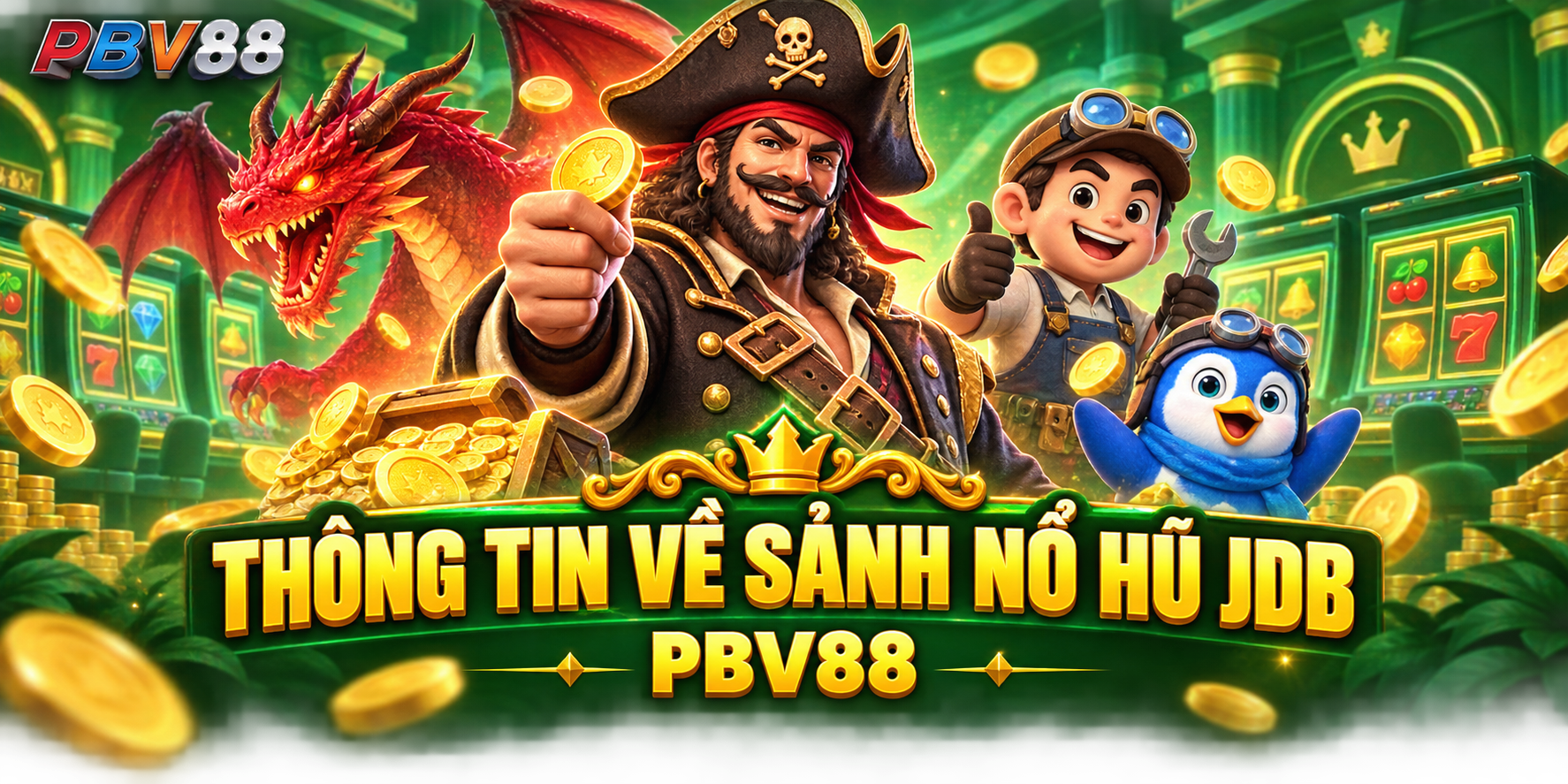 Hình minh họa danh mục nổ hũ JDB PBV88