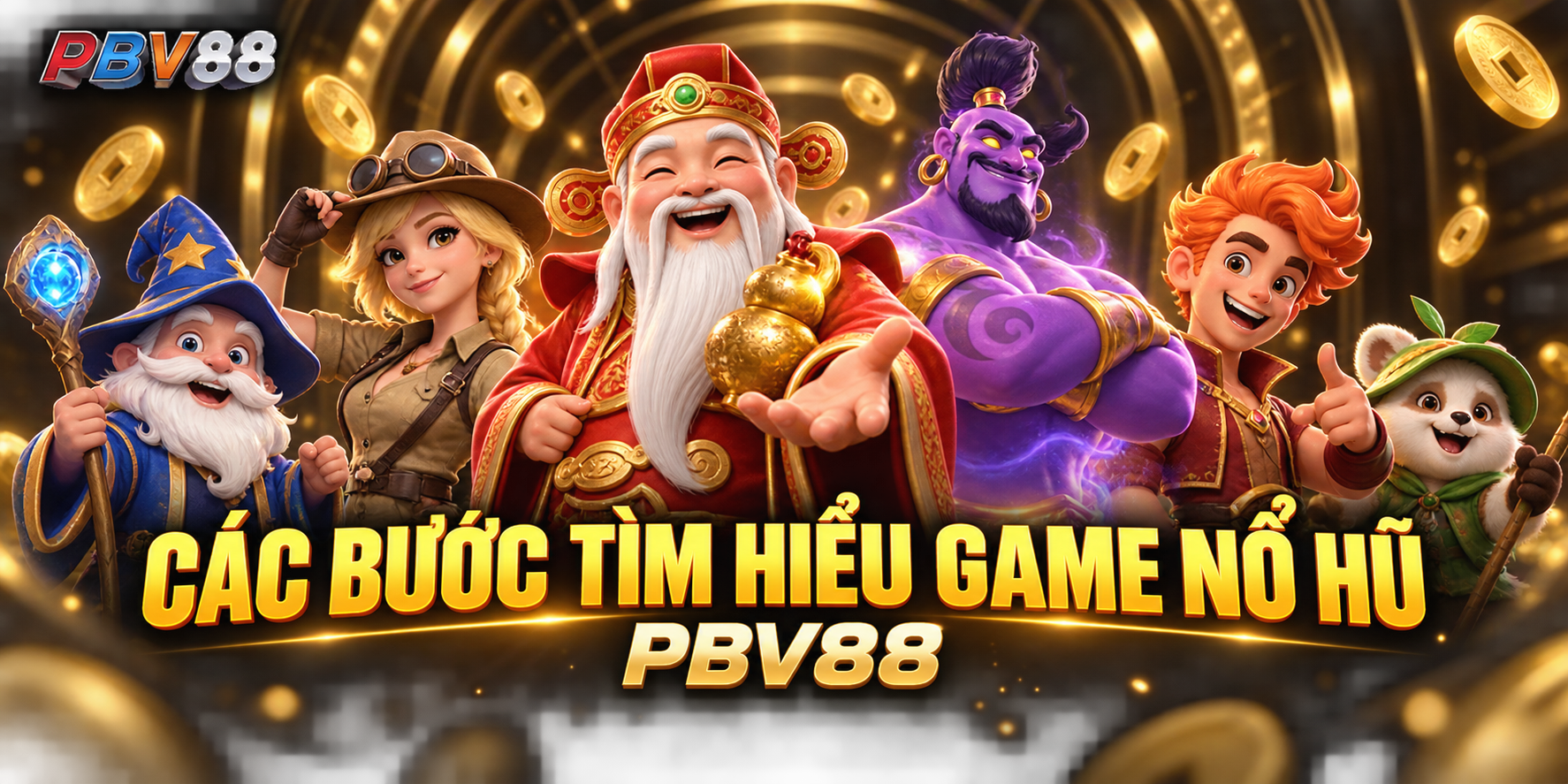 Hình minh họa các bước tìm hiểu game nổ hũ PBV88